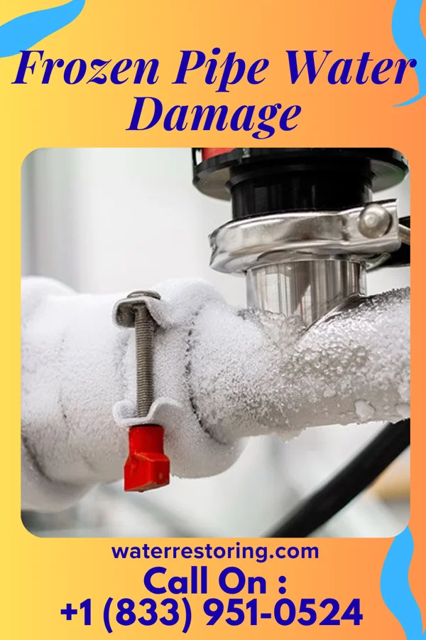 Frozen Pipe Water Damage in Sibley, LA